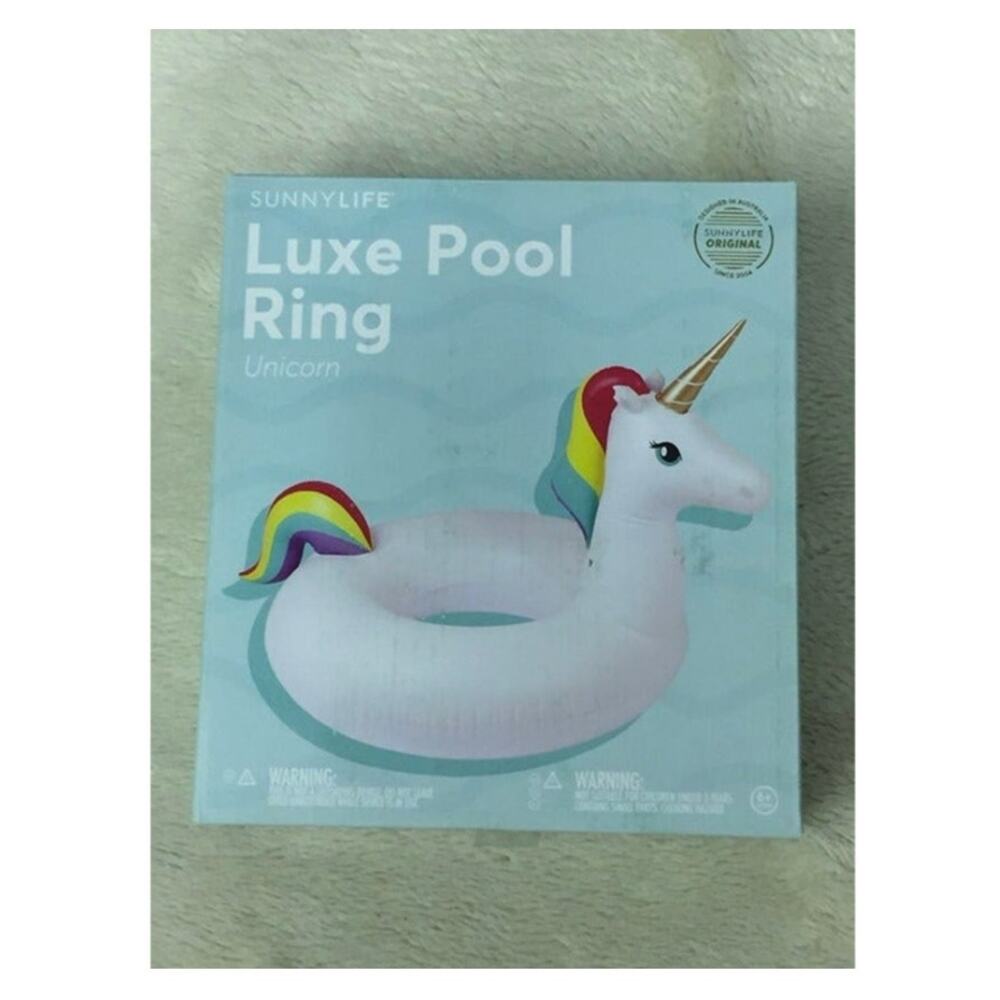 SunnyLife Unicorn Luxe Pool Ring